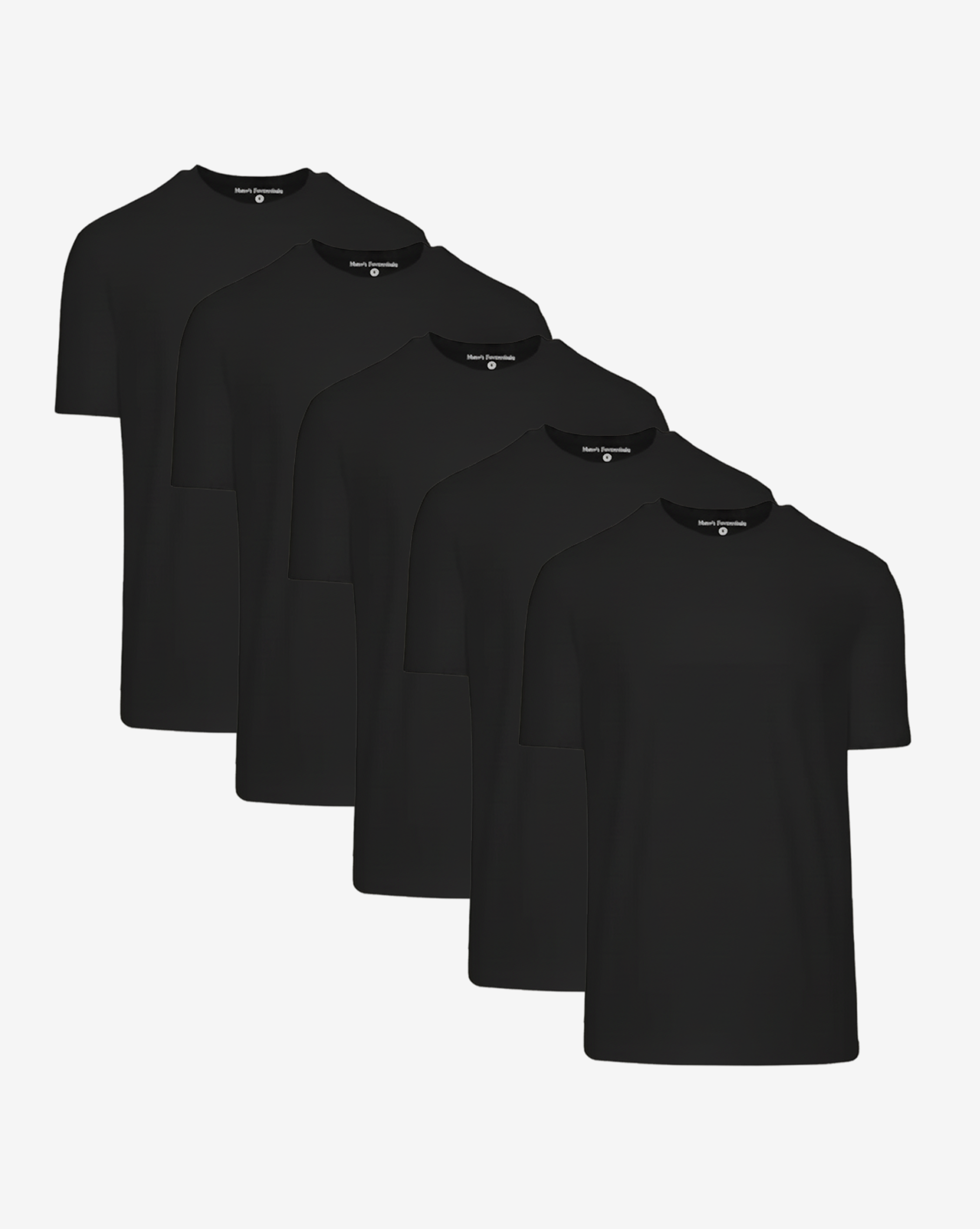 Black Shirt 5-Pack
