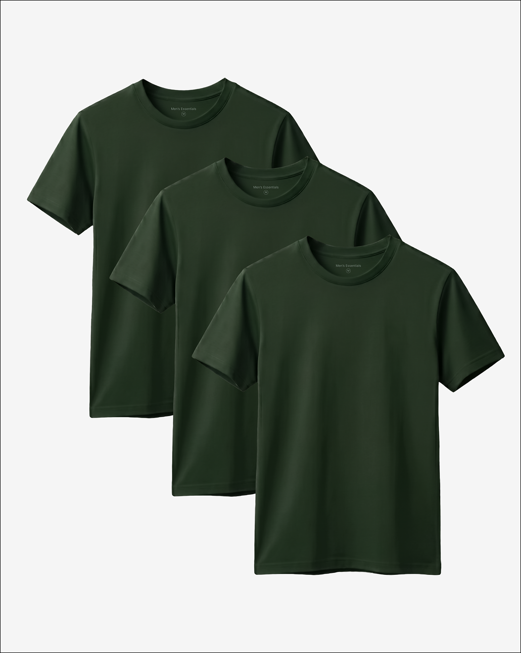 Dark Olive Essential 3-Pack