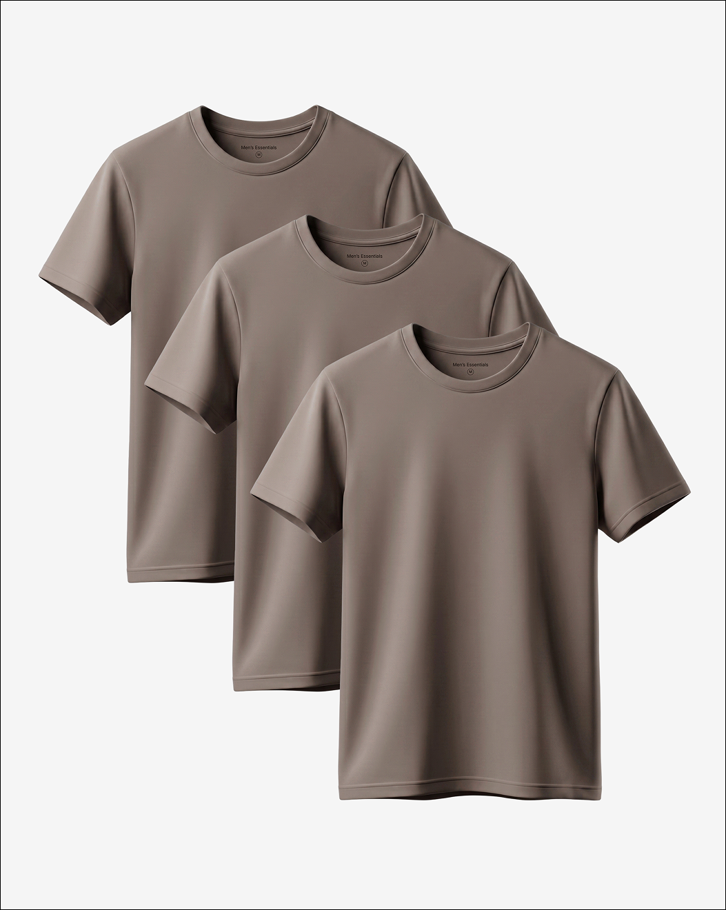 Greige Essential Shirt 3-Pack